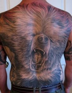 Full Back Bear